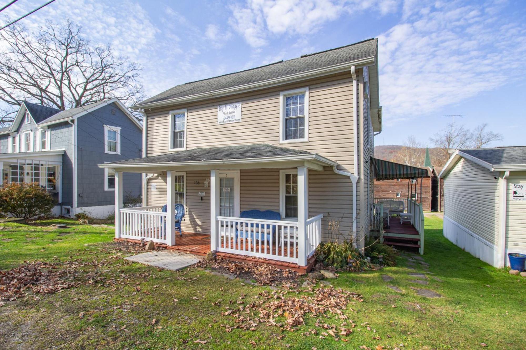 Stay In Ohiopyle In The Middle Of Town By The Gap Trail Zewnętrze zdjęcie